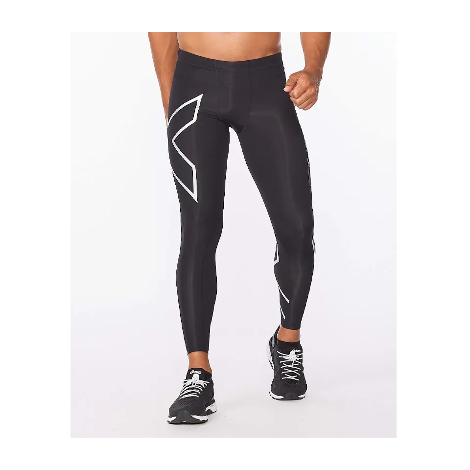 2XU Men's Core Compression Tights Black/Silver