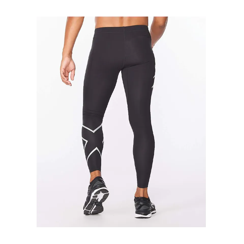 2XU Men's Core Compression Tights Black/Silver