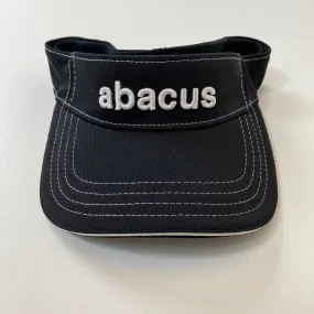 Abacus Mens Track Stretch Visor - BLACK