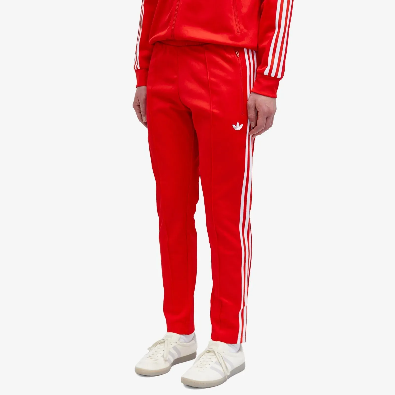 Adidas FC Bayern Munich OG Beckenbauer Track Pants, Red/White