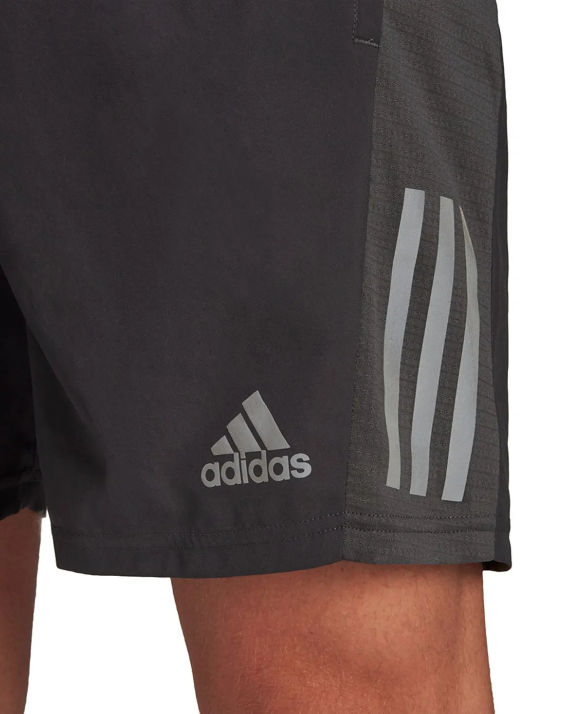 adidas Men's Aeroready 7" Running Shorts, Gray