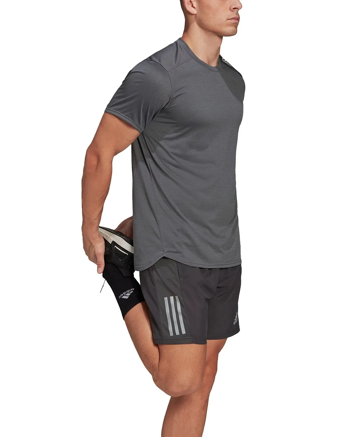 adidas Men's Aeroready 7" Running Shorts, Gray