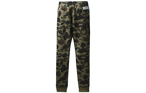 Bape x adidas originals Track Pants 'Camouflage', green