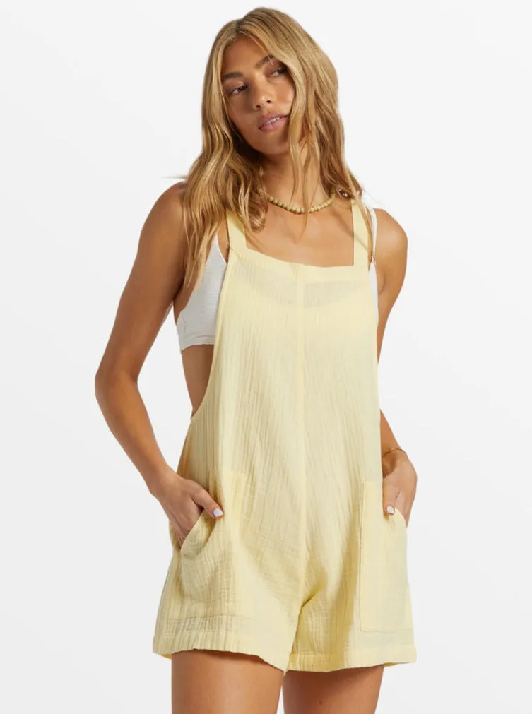 BILLABONG Beach Crush Overall Romper - More Colors Available