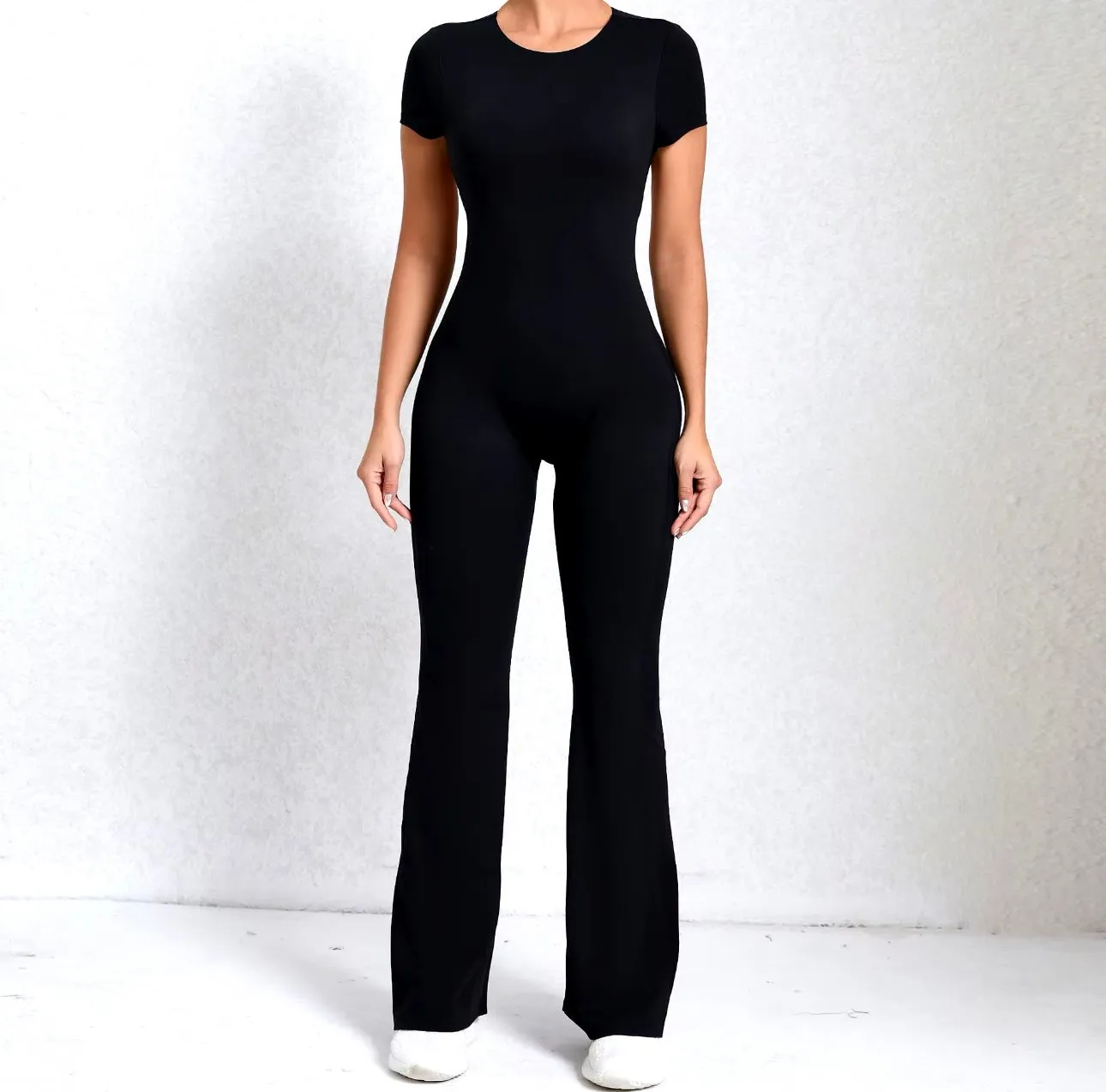 BTR Sculpt Short Sleeve Jumpsuit