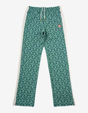 Casablanca Green Monogram Track Pants