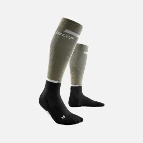 Cep The Run Compression 4.0 Men's Tall Socks -Olive/Black