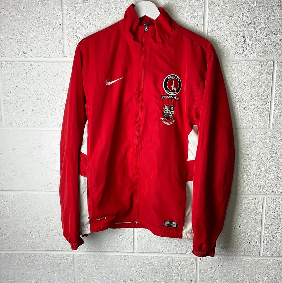 Charlton Athletic Track Top - Medium Adult - Very Good Condition