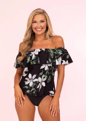 Eze Off Shoulder Flounce (EZ-176)