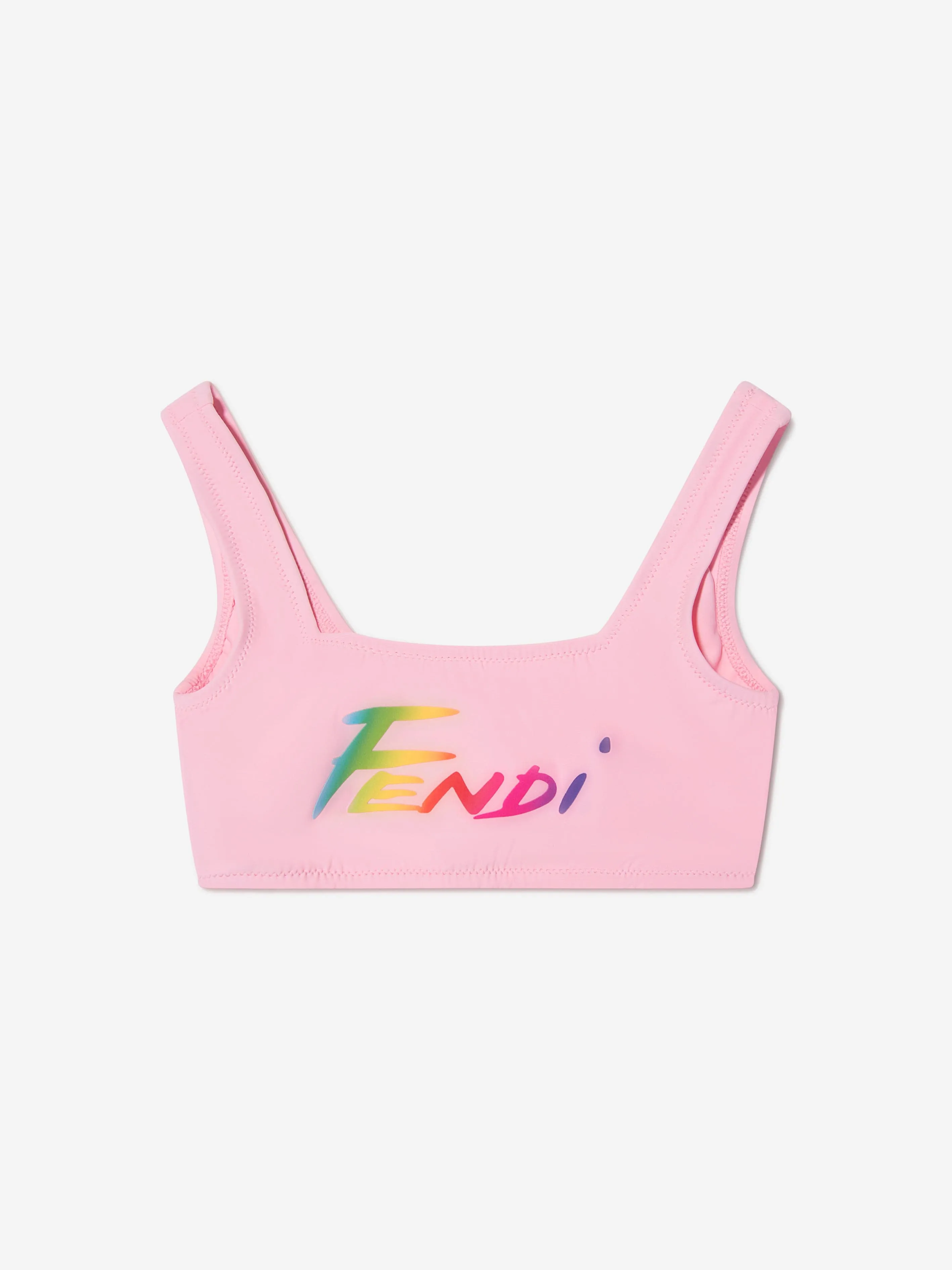 Fendi Girls Lycra Logo Bikini