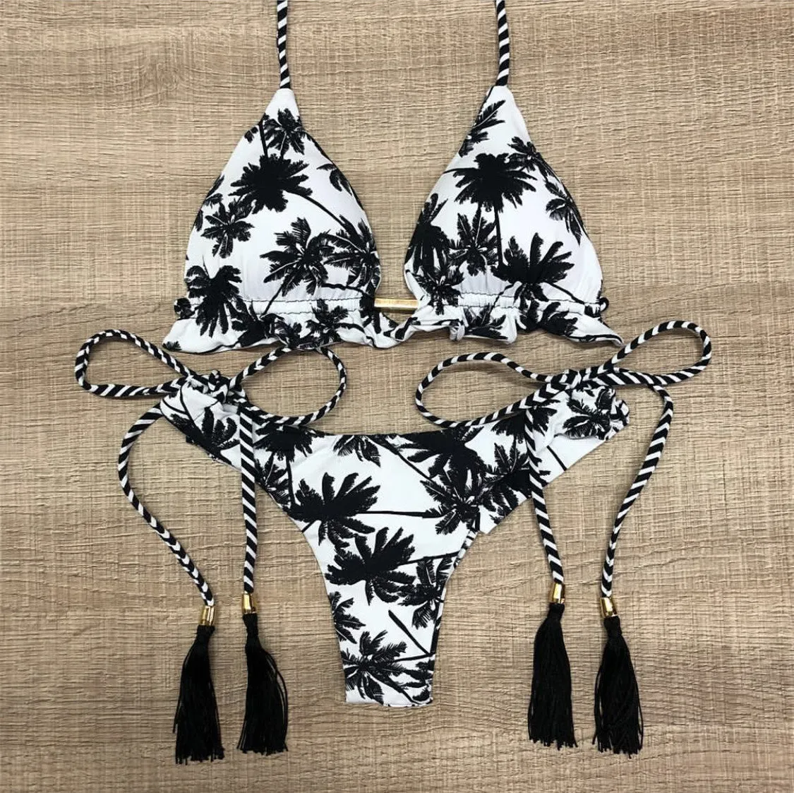 Floral print bikini