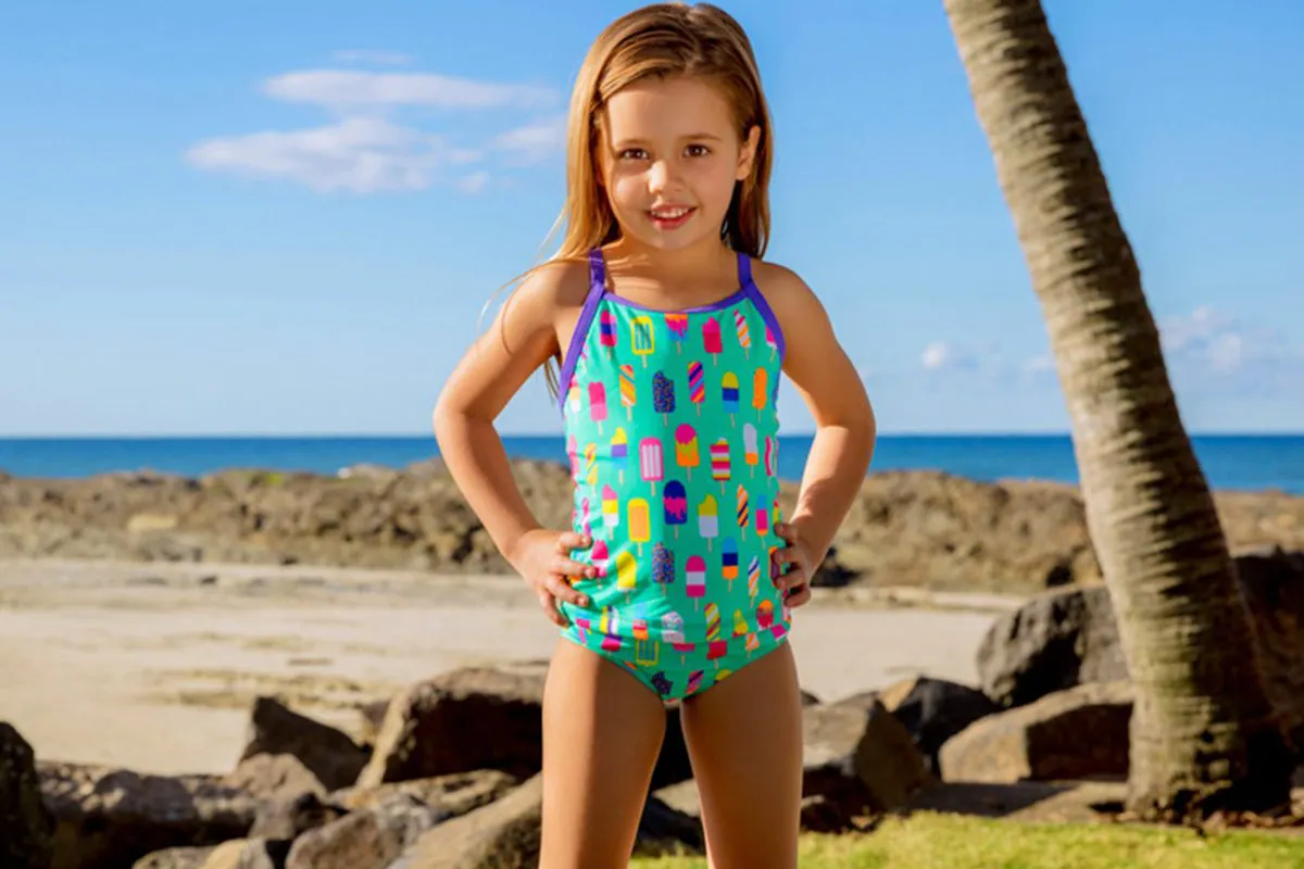 Funkita - Popsicle Parade - Toddler Girls Tankini Two Piece