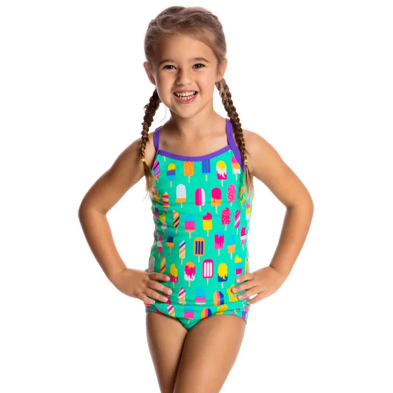 Funkita - Popsicle Parade - Toddler Girls Tankini Two Piece