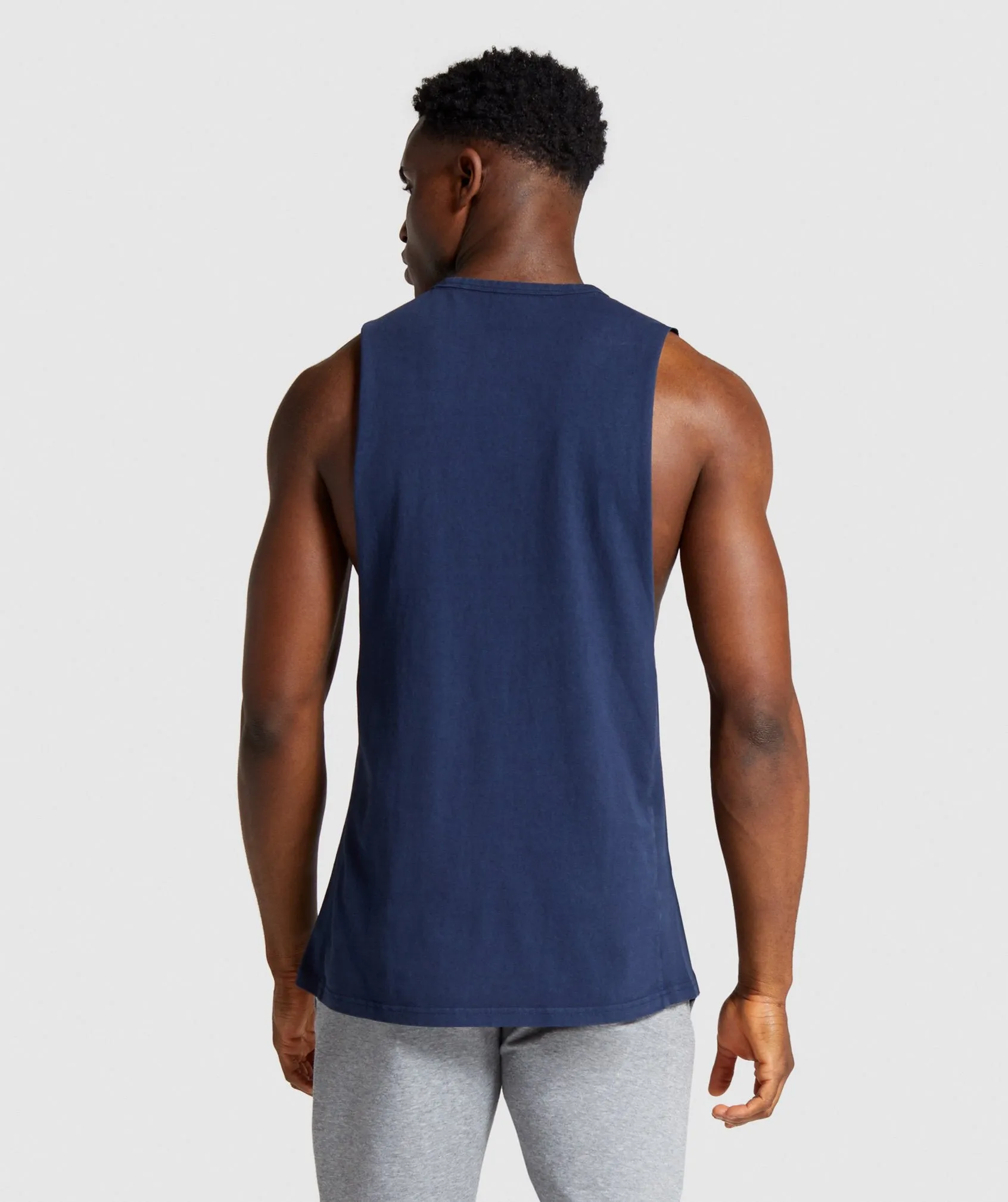 Gymshark Track Tank - Blue