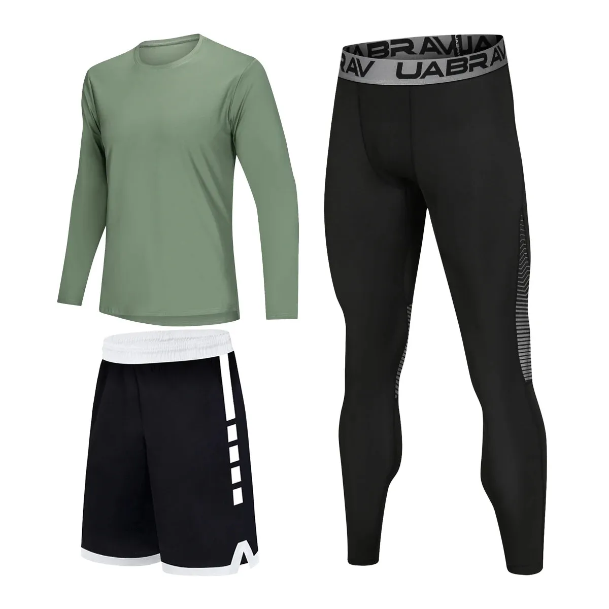 High Elastic Sportswear Compression Tracksuit for Men