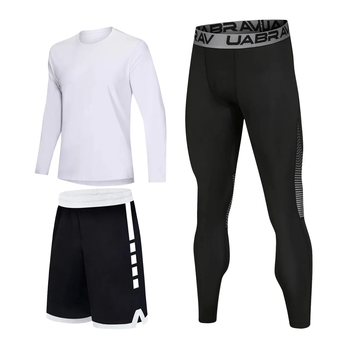 High Elastic Sportswear Compression Tracksuit for Men