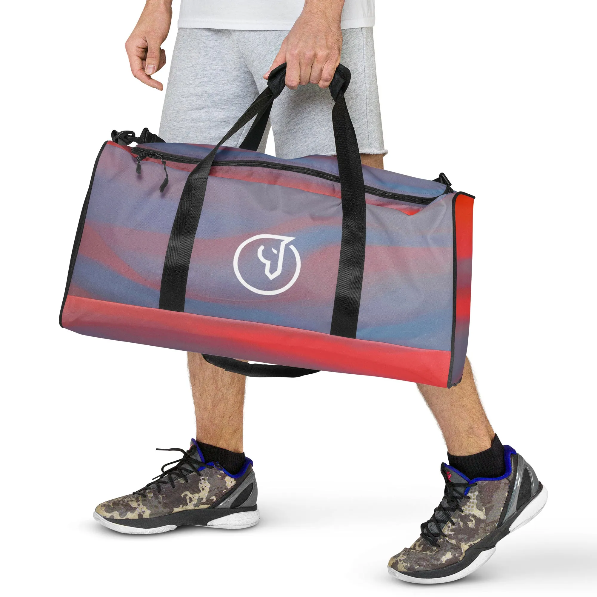 Humble Sportswear™ Lunar Red Duffle Bag