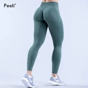 Impact Leggings Women Scrunch Butt Seamless Leggings High Waist Yoga Pants Workout Gym Leggings Fitness Booty Sports Tights