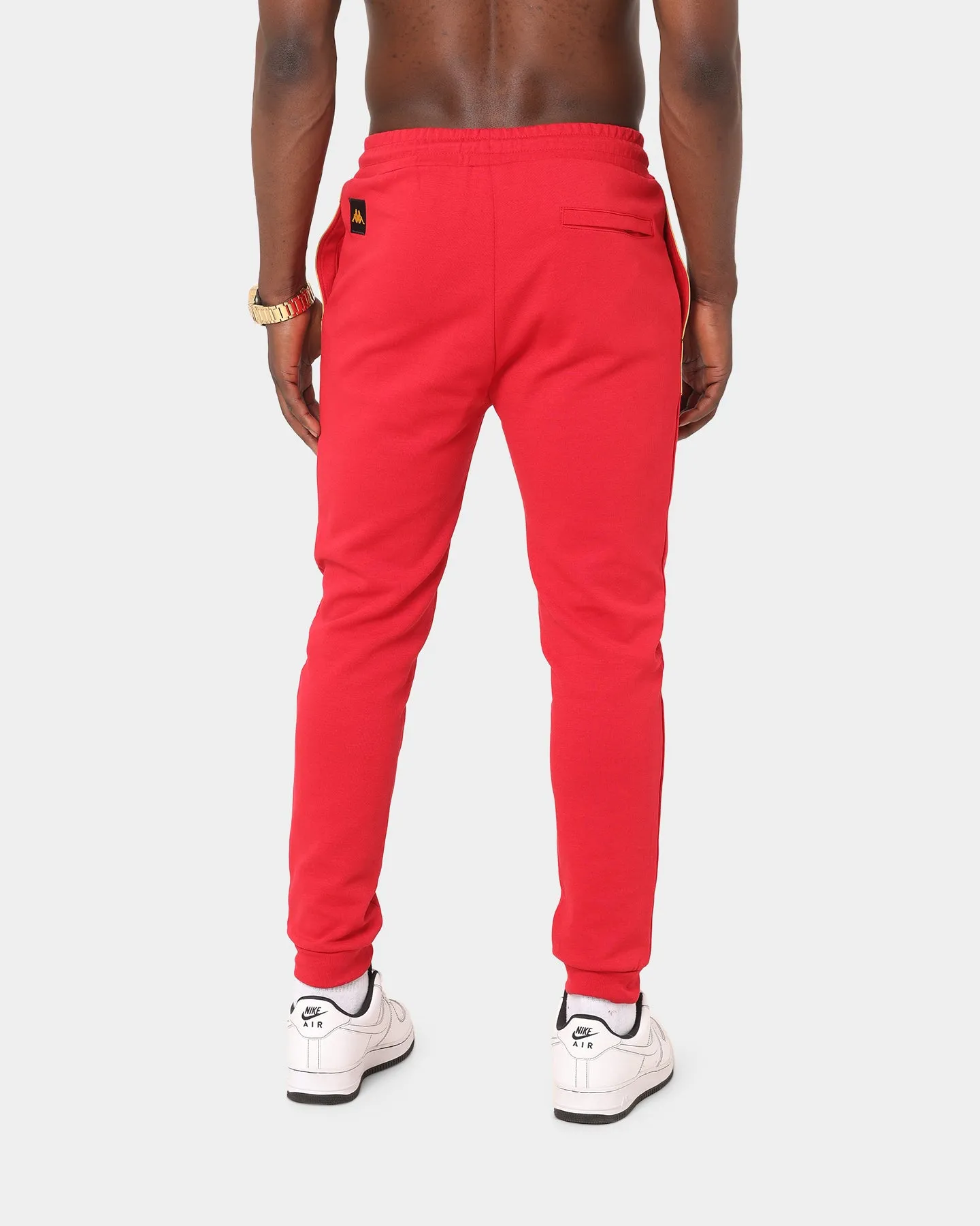 Kappa Kappa X Culture Kings Authentic Phex Track Pants Red/Gold