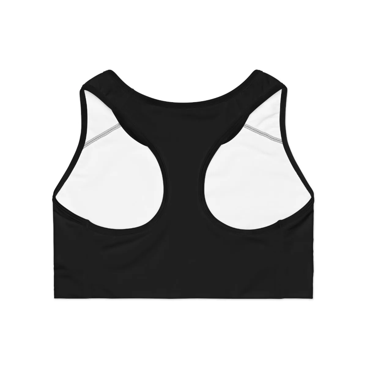 KCC Women's Sportswear  / Sports Bra (AOP) / White Jesus