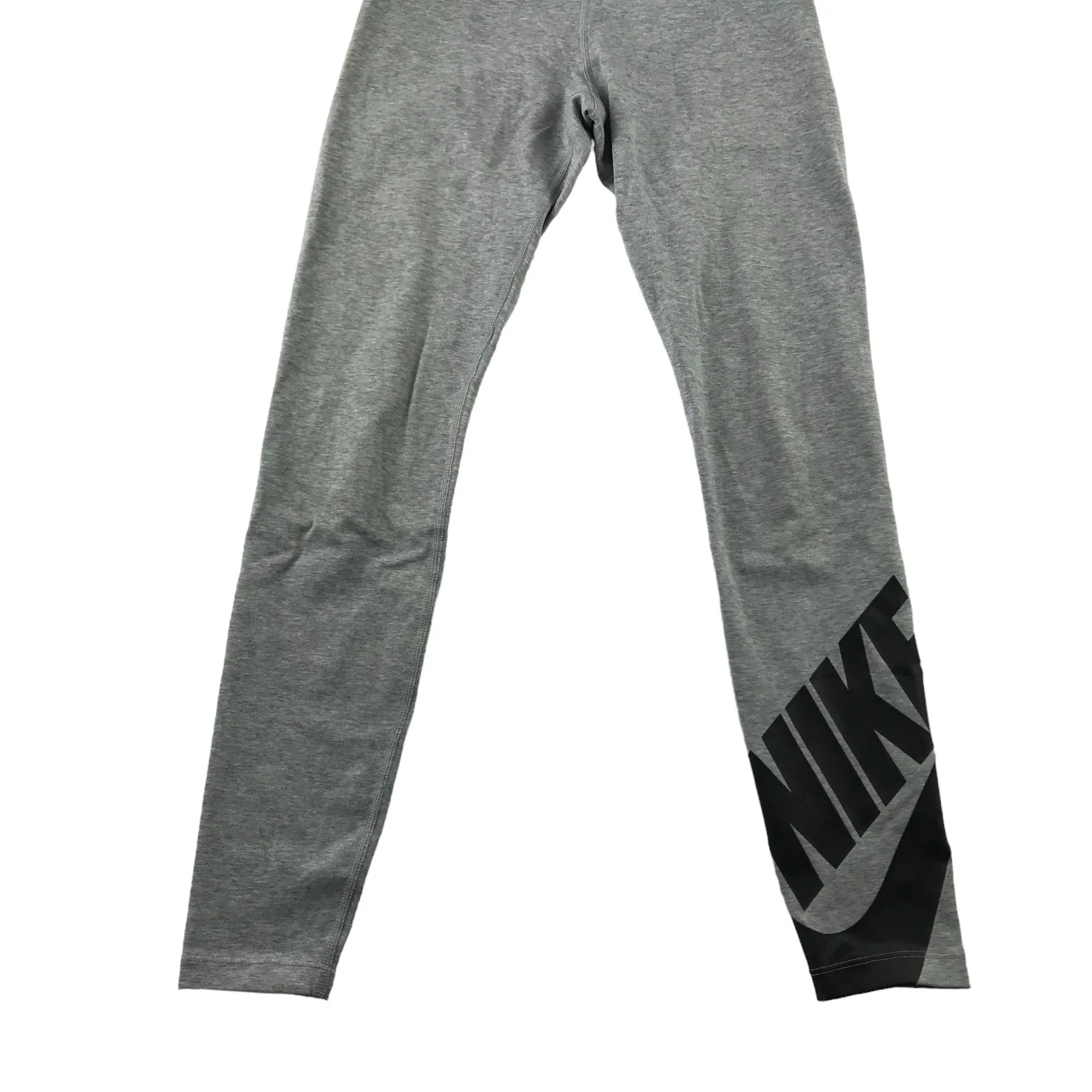 Nike leggings womens size XS grey Just Do It cotton blend