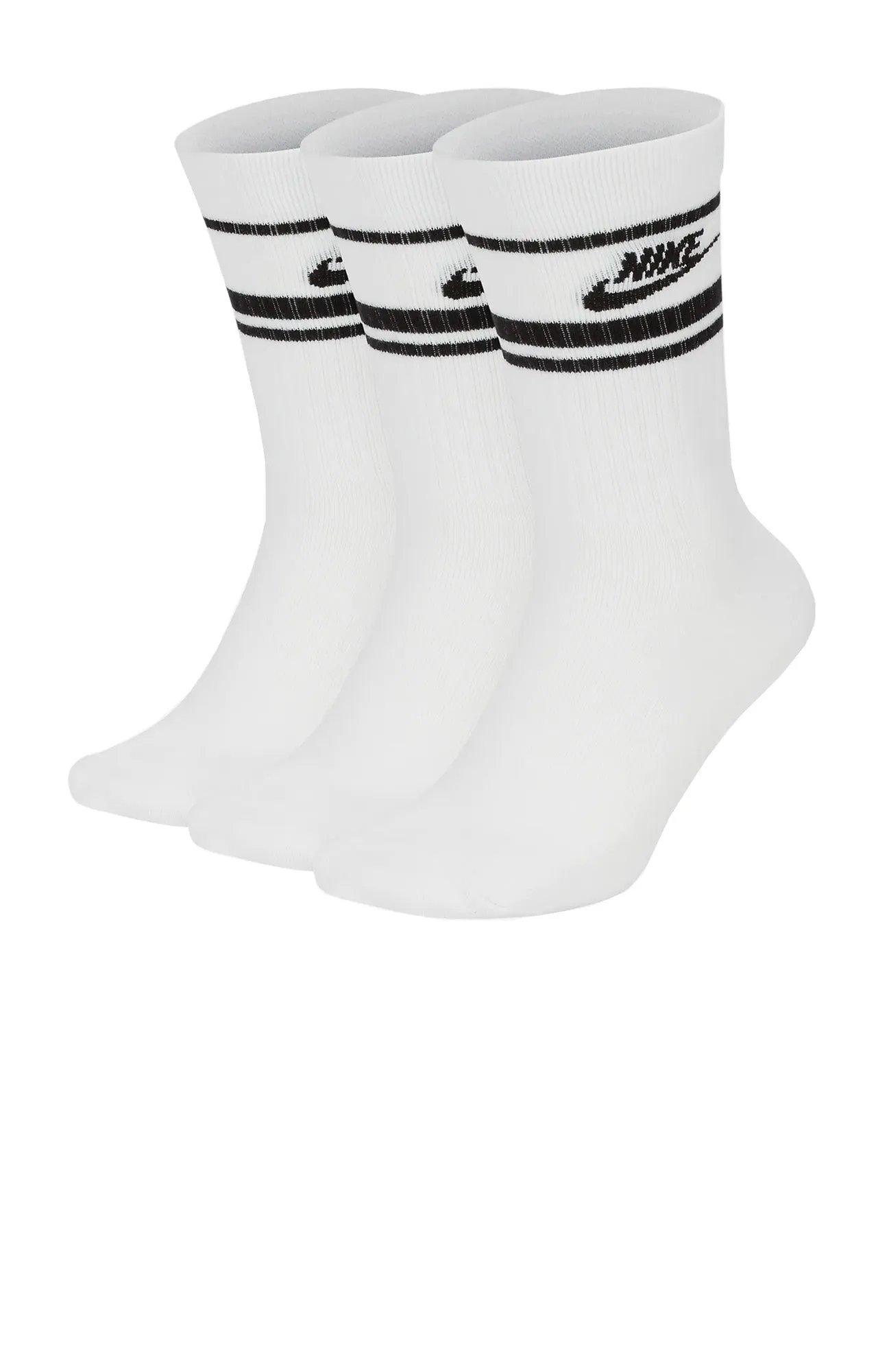 Nike Sportswear Everyday Essential Crew Socks 3 Pairs White