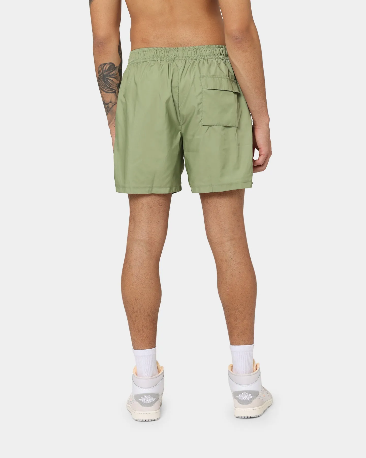 Nike Sportswear Sport Essentials Woven Lined Flow Shorts Alligator/White