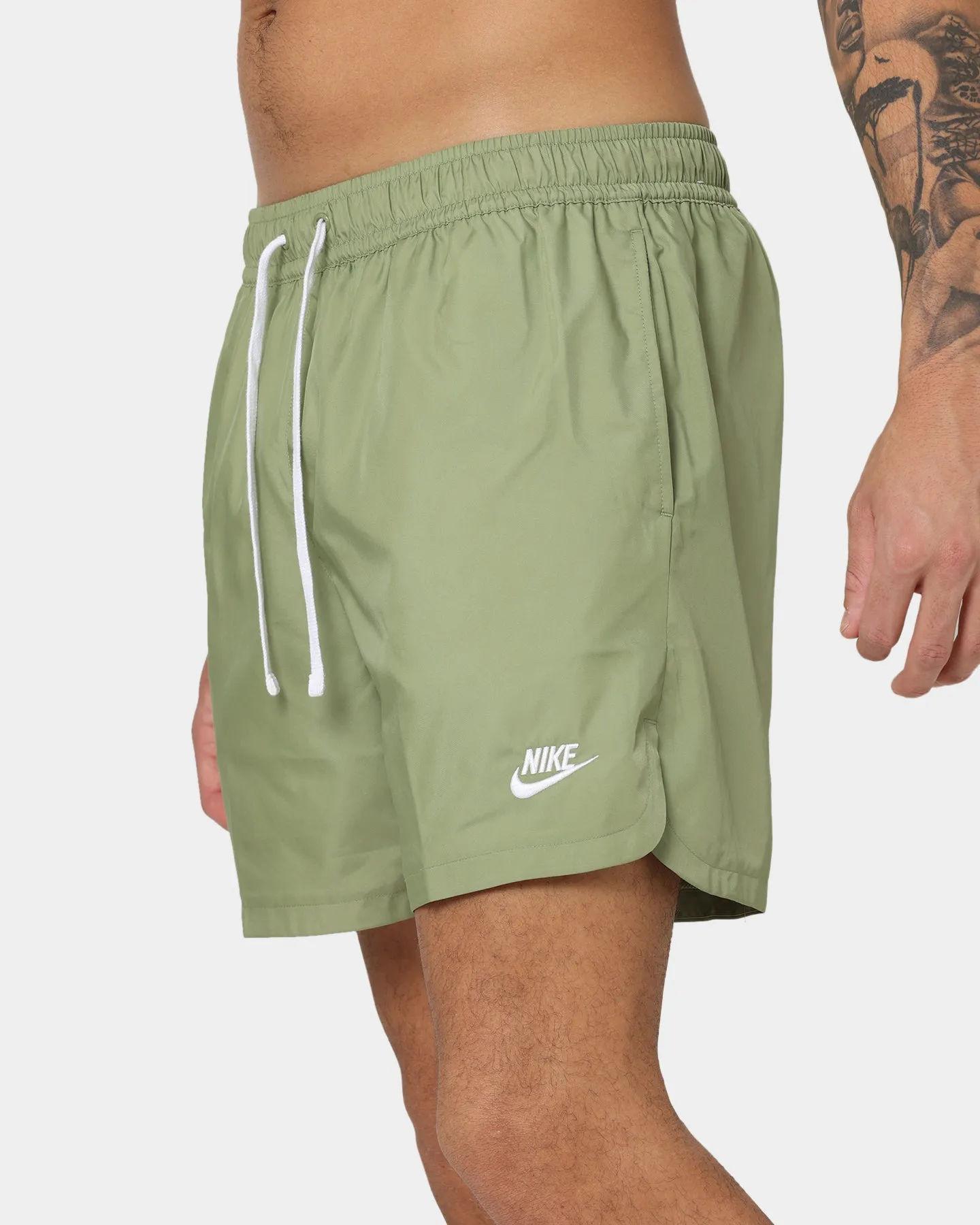 Nike Sportswear Sport Essentials Woven Lined Flow Shorts Alligator/White