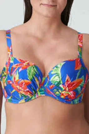 PRIMA DONNA-PADDED BALCONY TOP-TROPICAL RAINFOREST