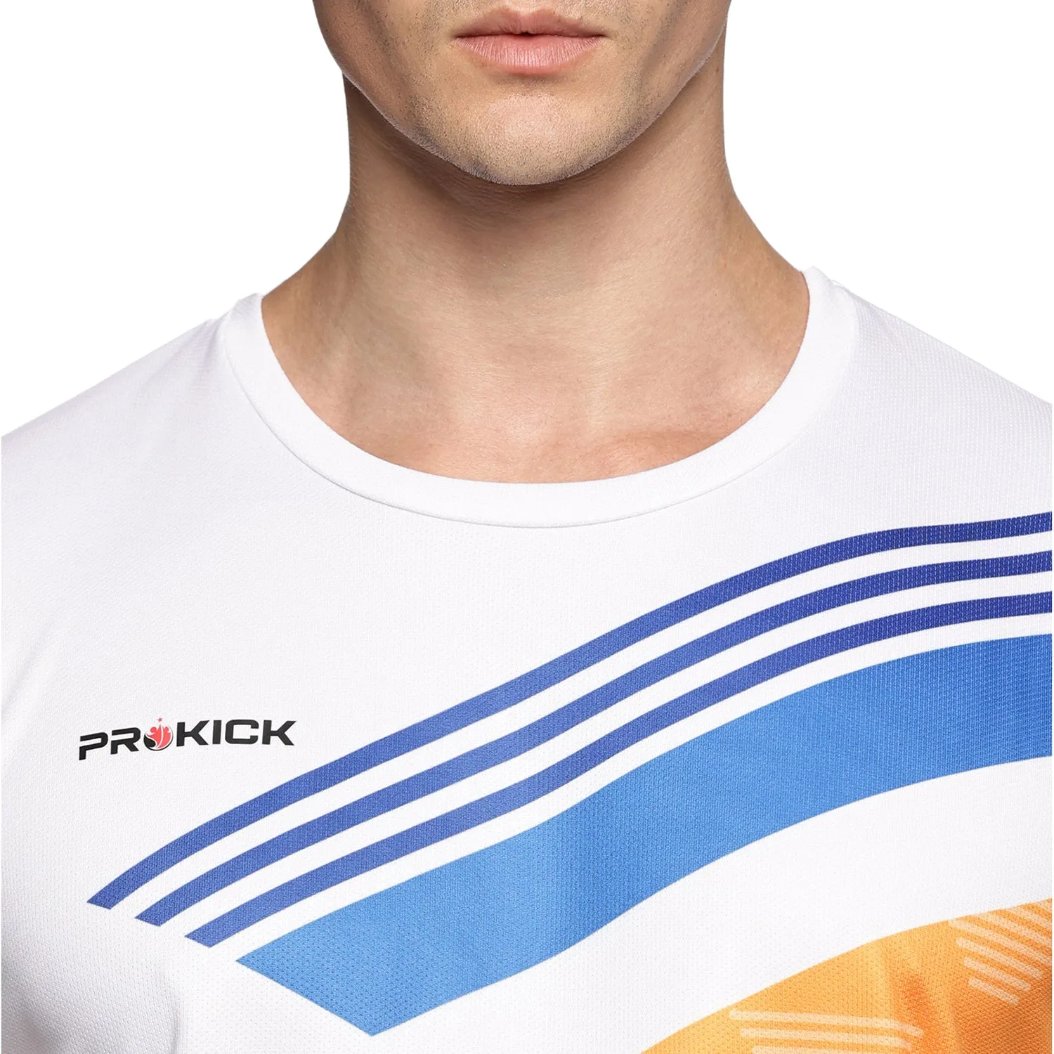 Prokick Half Sleeves Regular Fit Sports Wear T-shirt for Men