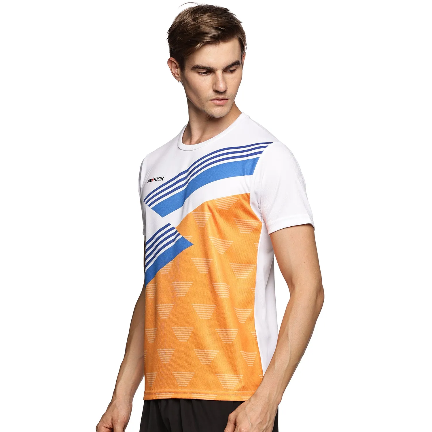 Prokick Half Sleeves Regular Fit Sports Wear T-shirt for Men