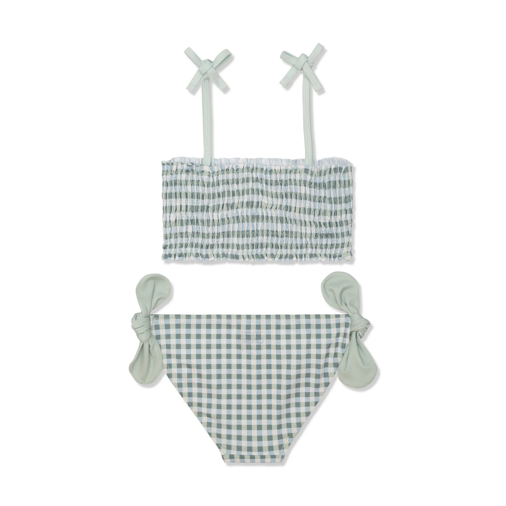 Recycled Polyester Gingham Girl Bikini