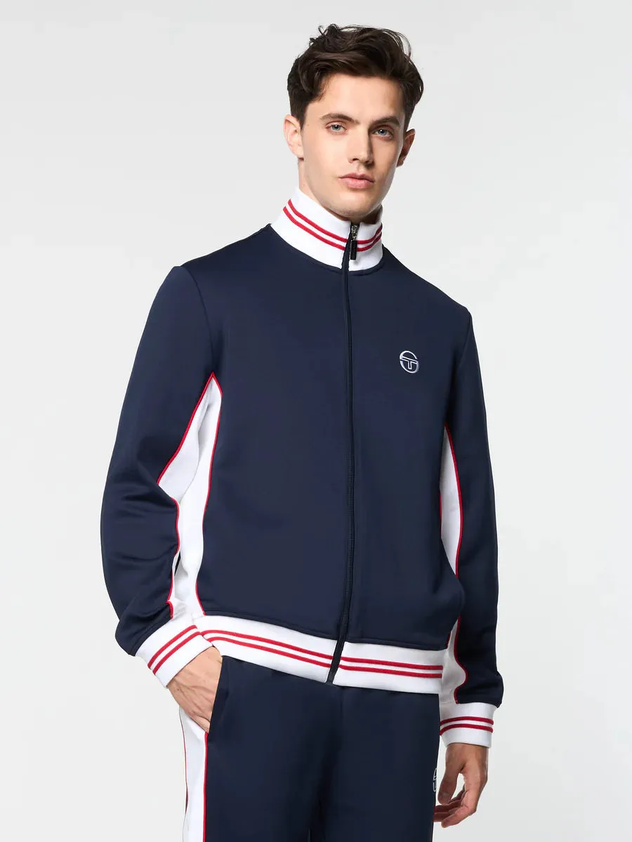 Sergio Tacchini Melfi Diver Track Jacket - Maritime Blue