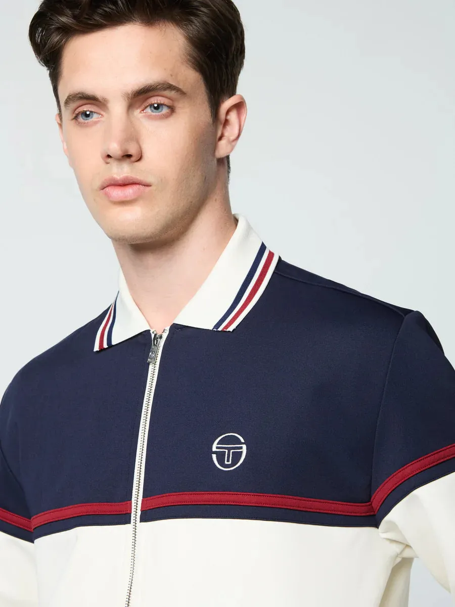 Sergio Tacchini Olmi Track Jacket - Maritime Blue