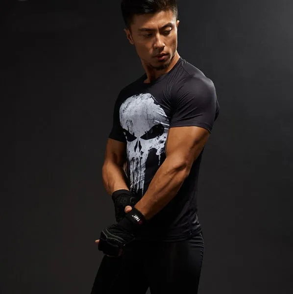 Short Sleeve 3D T Shirt Men