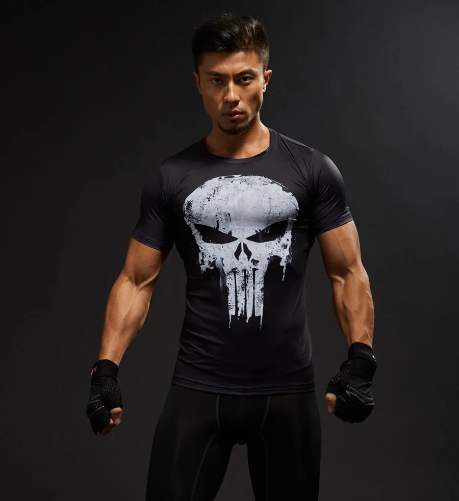 Short Sleeve 3D T Shirt Men