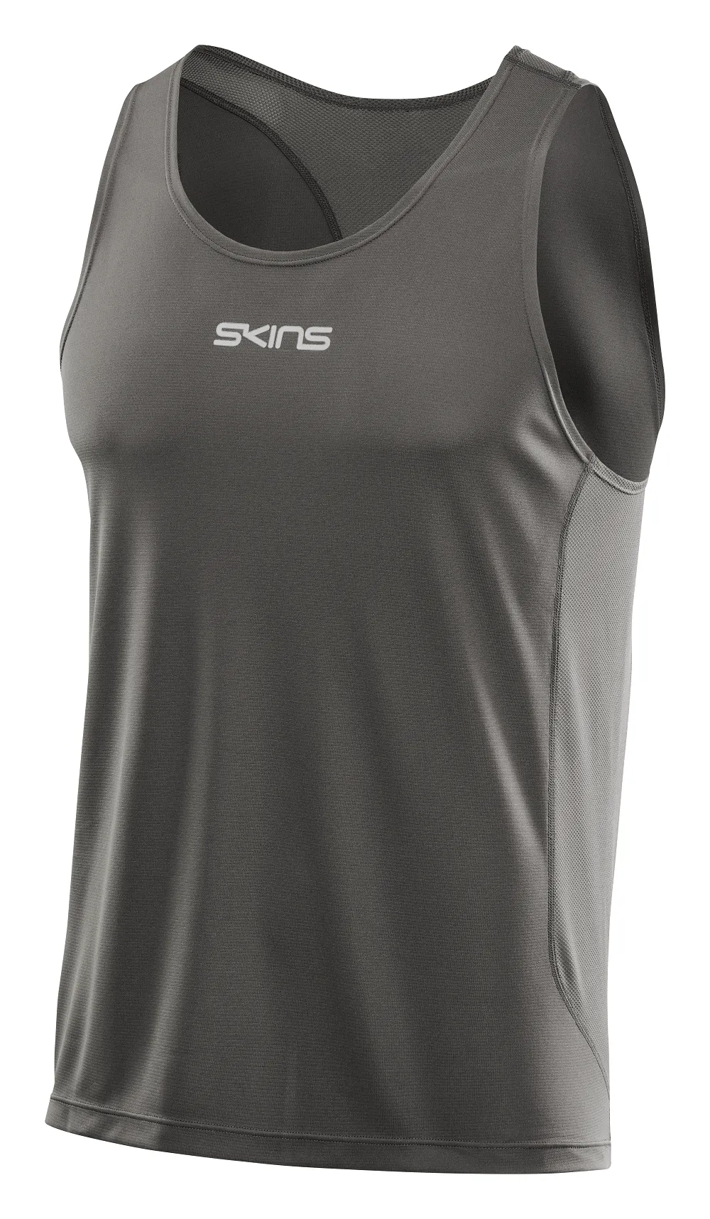 SKINS Men's Activewear Singlet 3-Series - Charcoal