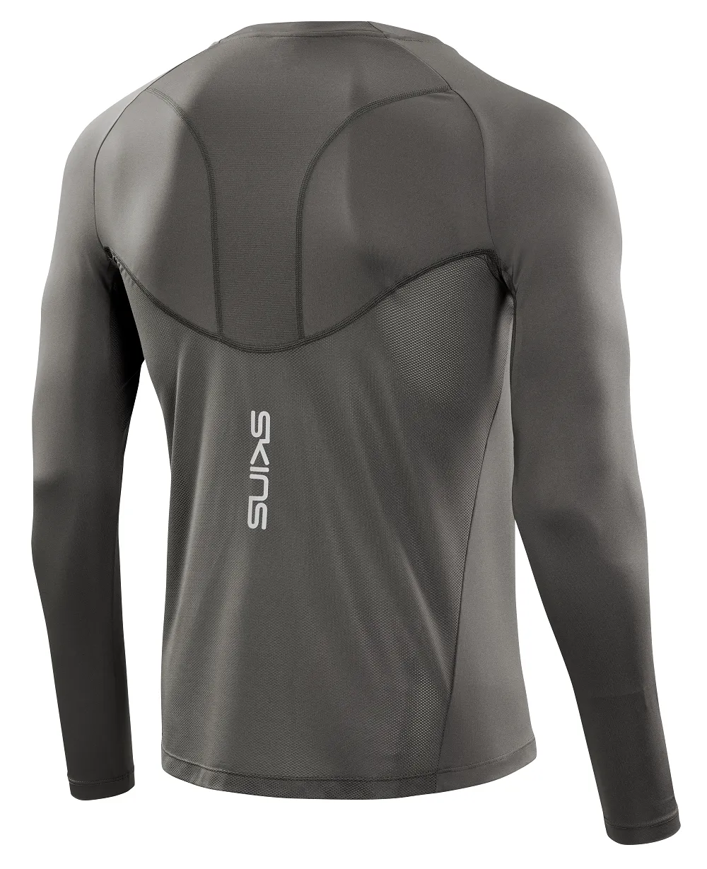 SKINS Men's Long Sleeve Tops 3-Series - Charcoal