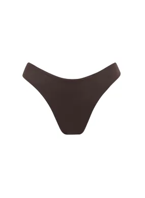 sustainable swimwear bottoms emma chocolate