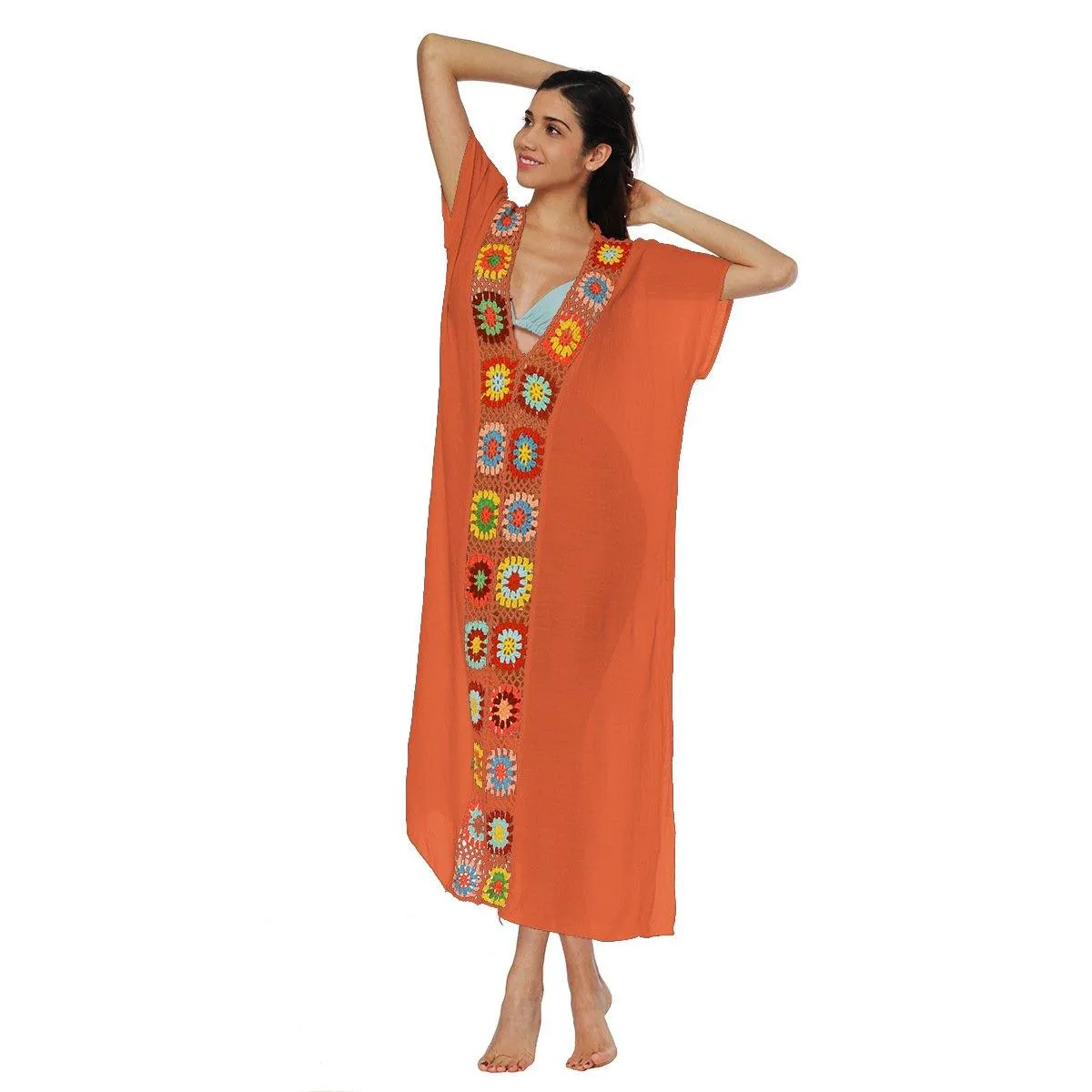 Women Long Summer Beach Cover Ups