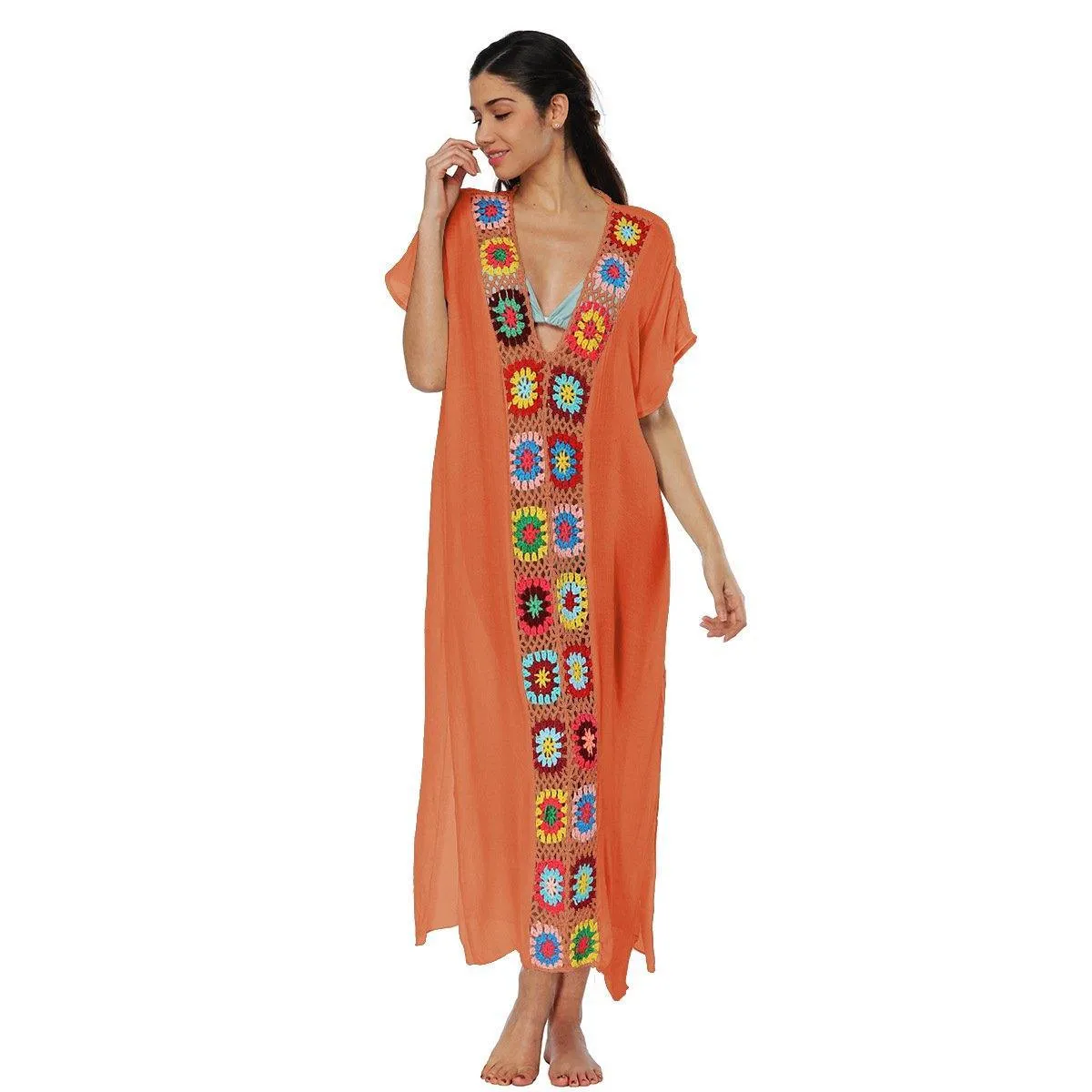 Women Long Summer Beach Cover Ups