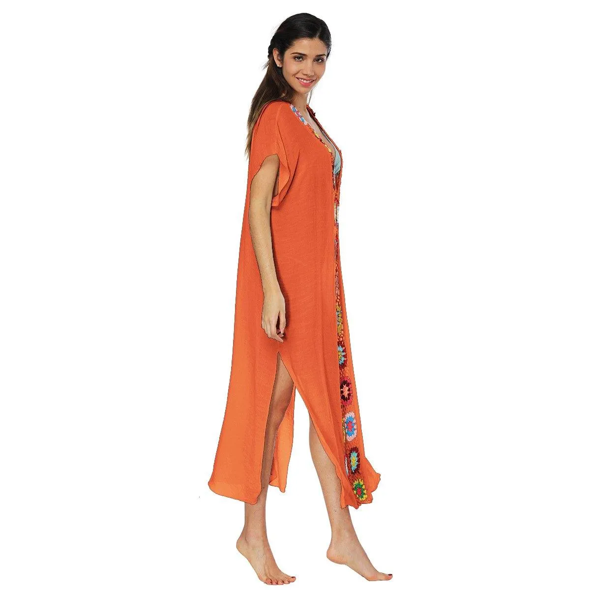 Women Long Summer Beach Cover Ups