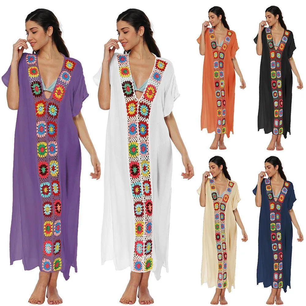 Women Long Summer Beach Cover Ups