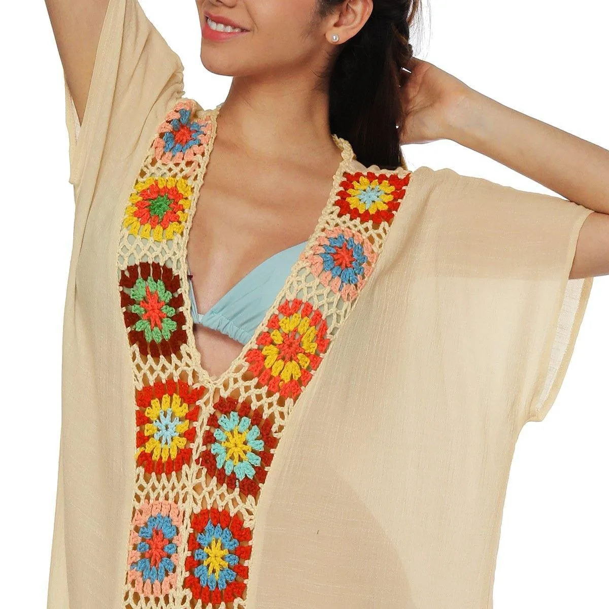 Women Long Summer Beach Cover Ups